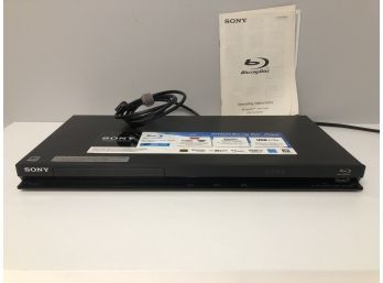 Sony Blu-ray Disc DVD Player W Remote Model #BDP-BX37