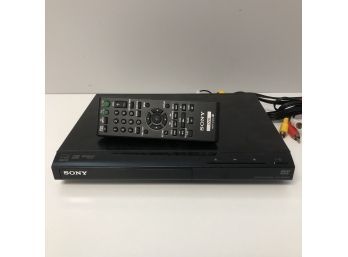 Sony CD/DVD Player Model #DVP-SR210P W Remote