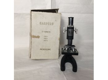 Vintage Harper Miniature Children's Microscope
