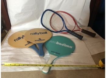 5 Racquets -  Racquet Ball & Rally Ball