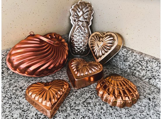 K / Copper Kitchenware Collection Molds #1