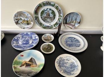 LR/ Assorted Collector Plates - Destinations, Scenes, Souvenirs