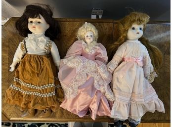 DR/ Unboxed Collector Dolls Nostalgic Dolls, Albert E Price & Flip Doll