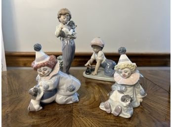 DR/ Shelf 3  Lovely Lladro Collectible Figurines