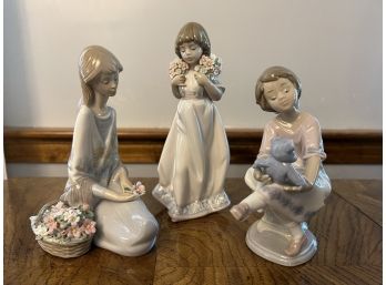 DR/ Shelf 5 -Lovely Lladro Collectible Figurines
