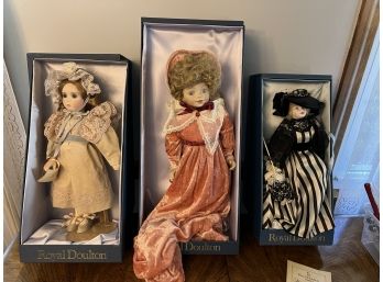 DR/ Boxed Collector Dolls #1 Royal Doulton - Melanie Amy Ascot