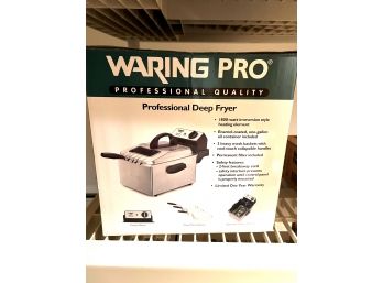 C/ New In Box Waring Pro Professional Deep Fryer