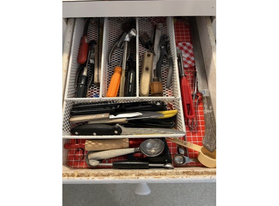 K/ Kitchen Drawer #2 - Gadgets, Knives & Household Tools