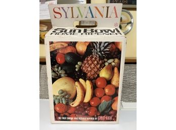K/ New In Box Sylvania Sunbowl Home Fruit Ripener