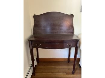 LR/ Vintage Mahogany Console Game Table