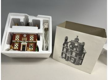 Original Box Dept 56 Dickens Village 'Boarding & Lodging School' #5810-6