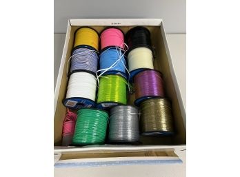 Big Box Of 12 Spools Of Colorful GIMP!