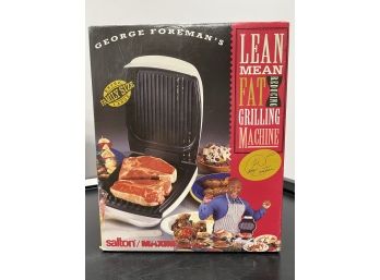 George Forman Lean Mean Fat Reducing Grilling Machine #GR20