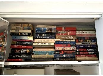 LK- Closet Book Bundle #5 / 1 Shelf Of Assorted Novel Books