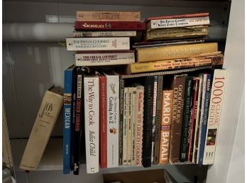 LK- Closet Book Bundle #4 / 1 Shelf Of Assorted Cooking Books