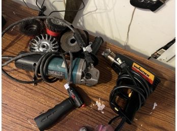 S/ Electric Power Tool Bundle - Makita Power Grinder W/Parts & Wagner Power Stripper