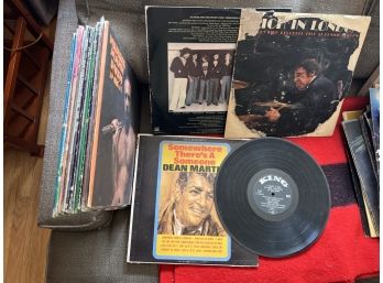 LR/ 17 Pc 33RPM Record Album Vinyl Bundle - Jazz, Big Band, Dean Martin & More