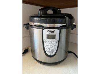 K/ Stainless & Black Perfect Pressure Cooker Model #EPC460
