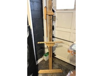 S/ Easel #2 - Light Weight Wood W/ Folding Rear LegStand