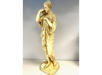 Tall Grecian Roman Woman Statue Composite