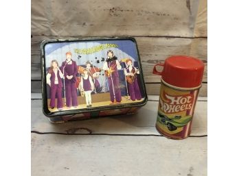 Hello 1970's - Partridge Family Lunchbox And Hot Wheels Thermos