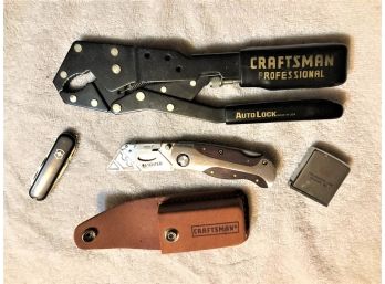 Assortment Of Craftsman And Other Hand Tools