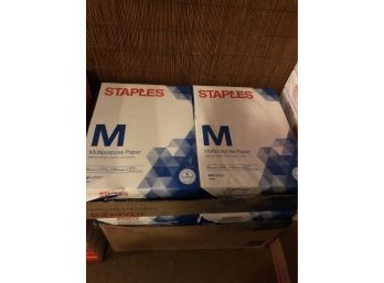 Bundle Of 14 Reams Of Staple's MultiPurpose Paper