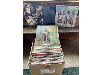FP/ Large Box Of Record Albums #2 - Jethro Tull, Beatles, 3 Dog Night & More