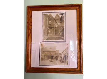F/ Framed Photos Salem MA Historic Sites - Retire Beckett House & House Of 7 Gables