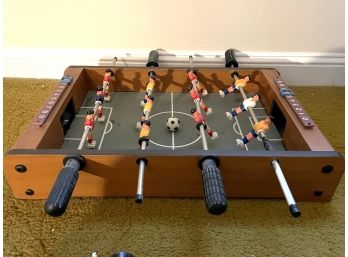 1BR/ Small 2 Foot Long Table Top Soccer Game