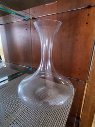 Tall Glass Decanter