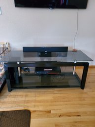 Glass Top TV Stand 19 34'd X 52w X 21.5h