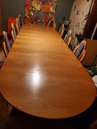 Dining Table Light Wood 148'lx42:wx30'h