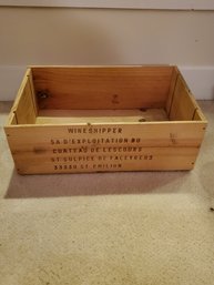 Wooden Wineshipper Decor Box