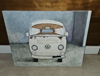 #19 Art Unfinished Painted VW Van30'Wx40'H