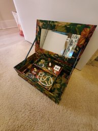 Jewelry Box With A Few Pieces