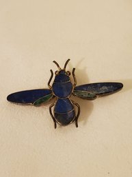 Silver Fly Pin
