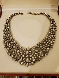 Baubler Necklace Pearl And CZ Design