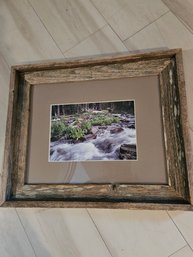 #6 Art Wood Frame Wpring Stream
