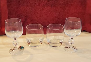 Wine Glasses Set Of 2 And Glass Burbon Glasses Set Of 2