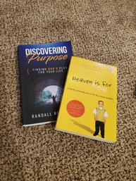 Book Set Of 2 Discovering Purpose  And Heave Is For Real