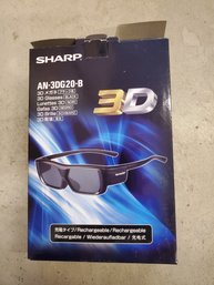 Sharp 3-d Glasses #1