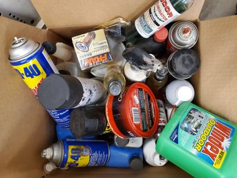 Misc Garage Supplies Box #1