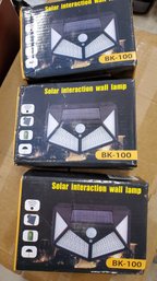 Solar Interaction Wall Lamp Set Of 3