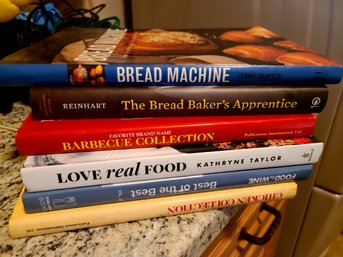 Receipe Books Set Of 6 : Love Real Food, Barbecue Collection, ......