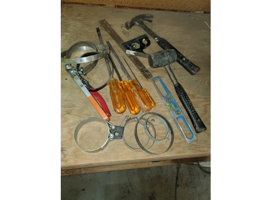 Tool Set 3  Screwdrivers, Hammer, Mallet,