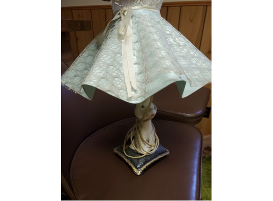 Vintage Poodle Table Lamp