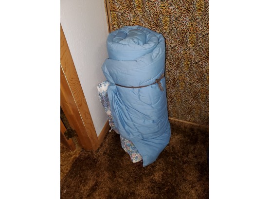 Blue Indoor Sleeping Bag