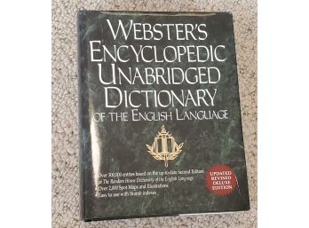 Webster Encyclopedia Unabridged Dictionary Of The English Language Book