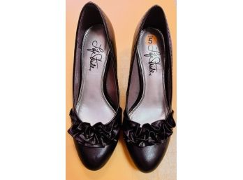 Set Of 2 Size 5  Womens Shoes Copper & Black